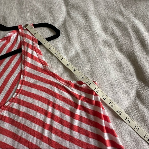 Garnett Hill Striped Cotton Womens Tunic Top Sz XL Beachy Flowy Vacation Boho - Picture 5 of 9